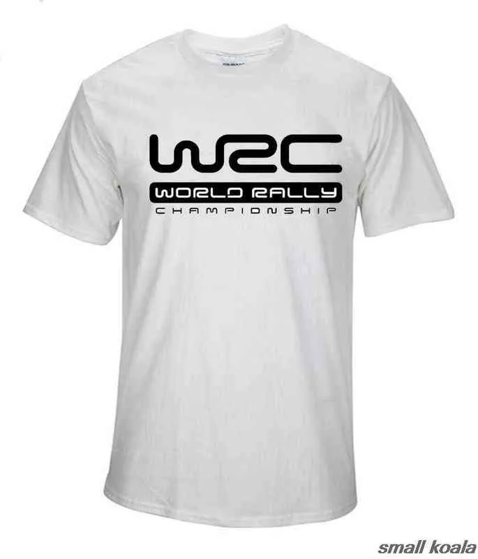 2017 neue Print T Shirt Europäischen und Amerikanischen Rallye-Weltmeisterschaft WRC Stil Kurzarm T-shirt Heißer Sommer T Tops Y220214
