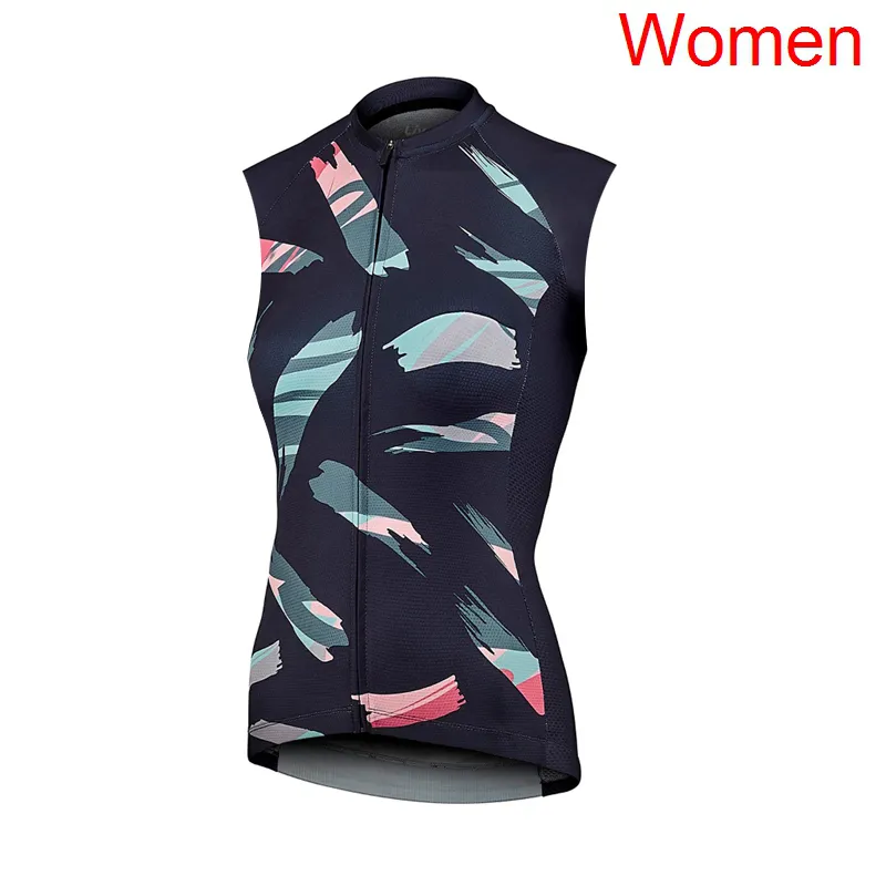 2021 Summer Breathable Womens Cycling Jersey Pro Team LIV MTB Bike Shirt Quick Dry Bicycle Sleeveless Vest Sports Uniform Y2102080243Z