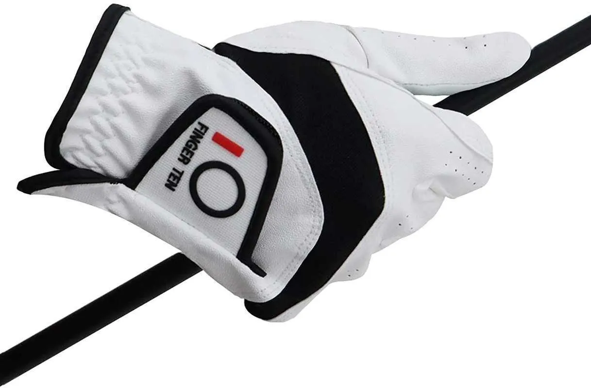 5 pièces Premium Cabretta cuir gants de Golf hommes gauche droite poignée de pluie résistant à l'usure Durable Flexible confortable 211229262D