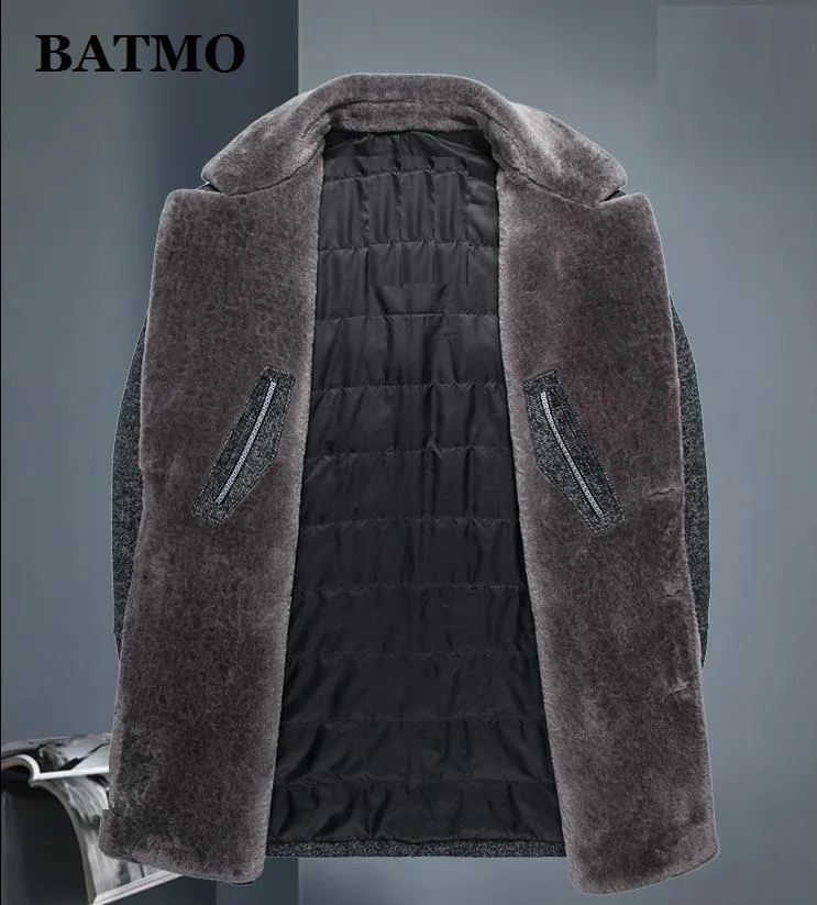 Batmo Ankunft Winter Wolldicke Trenchcoat Menmen Casual Wolle 60% Jacken 788 2011616