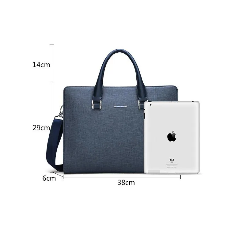 Aktetassen Mannen Echt Leer Merk Hoge Kwaliteit Mannelijke Messenger Bags Mode heren Crossbody2316