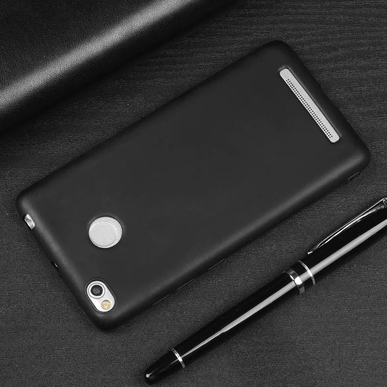 Étuis de téléphone pour Xiaomi Redmi 3s étui 5.0 pouces corps complet en Silicone givré étui souple pour Xiaomi Redmi 3Pro 3 S couverture arrière de téléphone portable