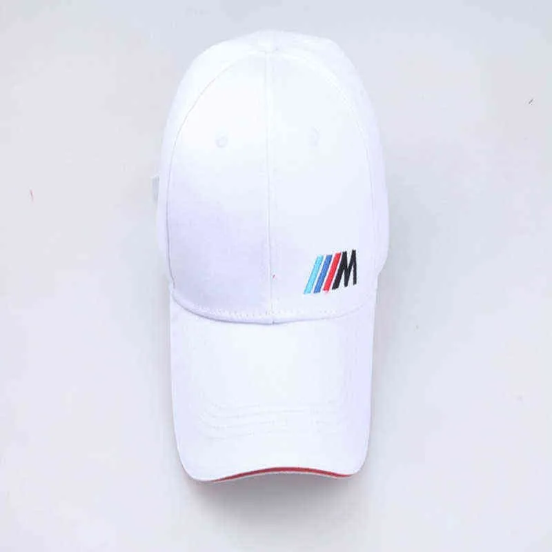 بيسبول كاب bmw m الرياضة سيارة التطريز عارضة snapback قبعة موضة جديدة جودة عالية رجل سباق دراجة نارية الرياضة القبعات AA220304