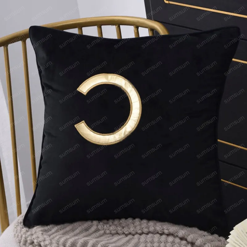 Письма -квадратная подушка дизайнер декоративная подушка роскошные дизайнеры подушка модные подушка дома украсить четыре сезона D2110147Z
