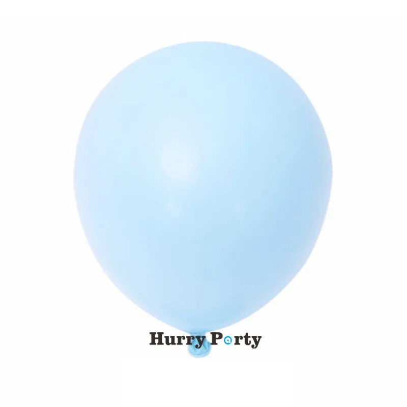 pastel makarna mavi beyaz balonlar çelenk kemer kiti metalik mavi balonlar düğün doğum günü bebek duş partisi dekorasyon q16375287