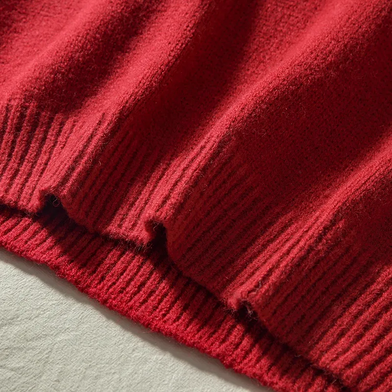 EZGAGA повседневная женская жилет без рукавов осенью новый V-образным вырезом свободно красный старинный старинный универсал вязаные топы женский свитер жилет модный танк 201214
