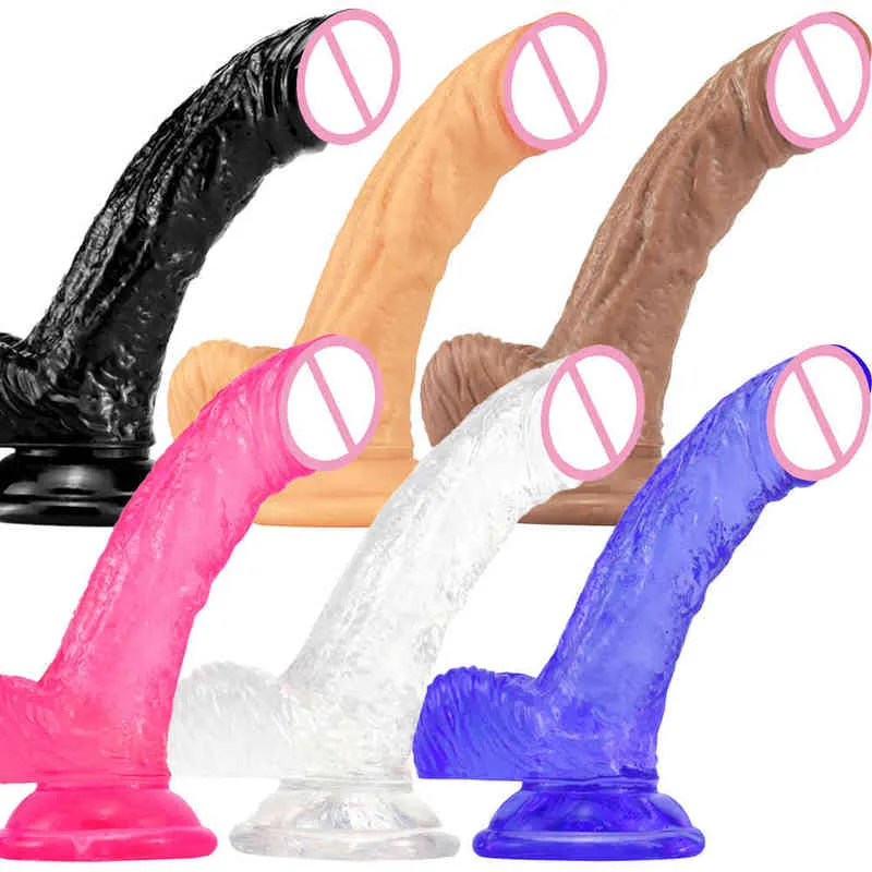 NXY Dildos Analspielzeug Small Moon Domestic Mini Penis Erwachsene Produkte Simulation männliches und weibliches Masturbationsgerät 0225