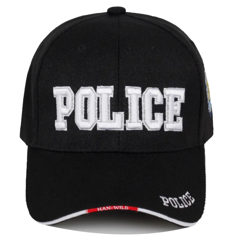 POLICE Mens Tactical Cap New SWAT Baseball Cap Men Gorras Para Hombre Women Snapback Bone Masculino Army Cap Letter2382