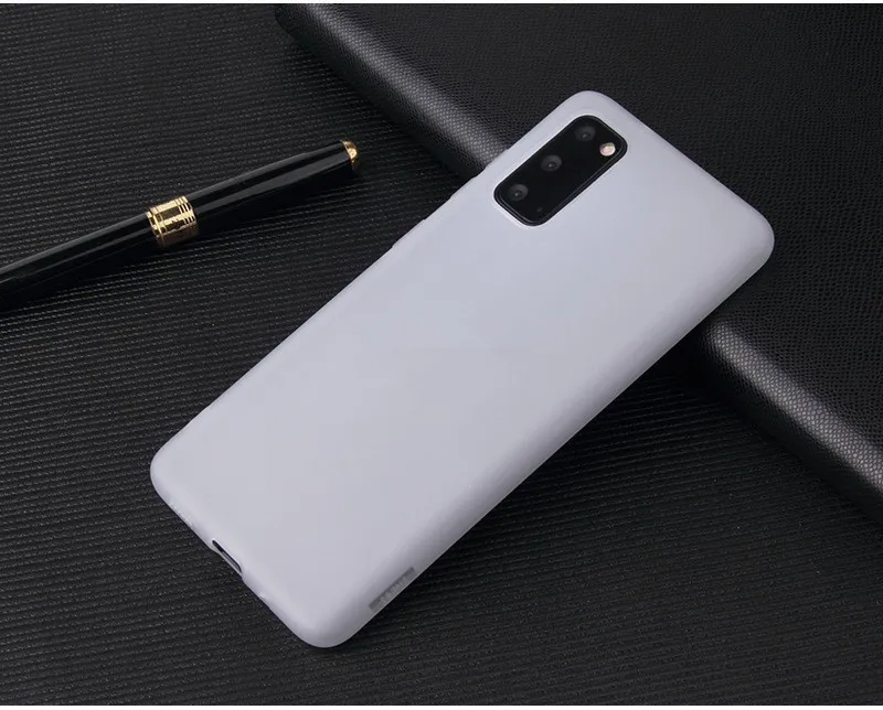 Fodral för Samsung Galaxy S20 Ultra S8 S9 S10 S20 PLUS A01 A21 A31 A51 A71 5G A10 A20 A30 A40 A50 A70 Silikon Soft Cover Case