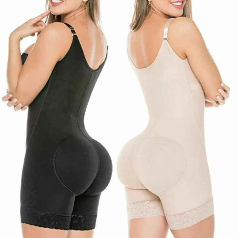 Fajas Magic Full Body Shaper Latex Women Waisttrainer Clip And Zip Slimming Bodysuit With Butt Lifter Tummy Trimmer Compression Y2341E