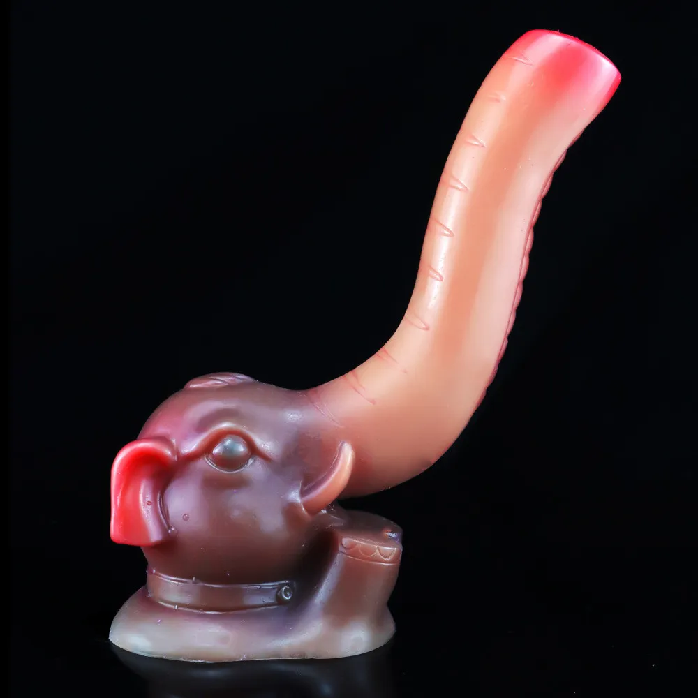 Unique Design Anus Butt Plug Dildos Liquid Silicone Material Huge Strong Suction Cup Adults Erotic Anal Sex Toys For Women Menfactory direct