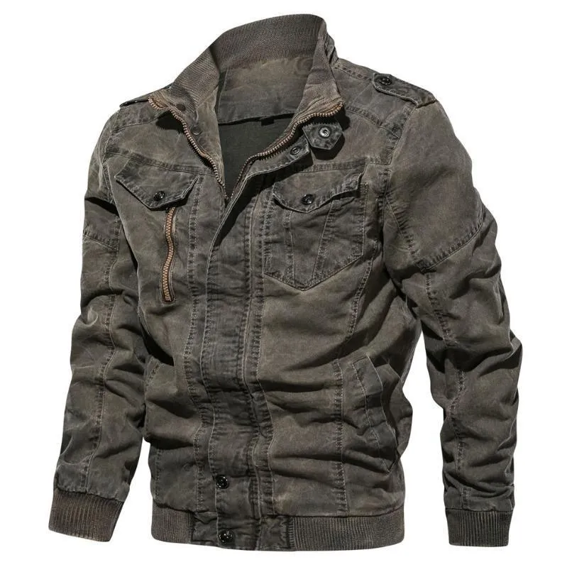 Printemps automne hommes denim veste marque décontracté pilote bombardier manteaux hommes jeans veste mâle rétro mode vêtements d'extérieur manteau homme 201127