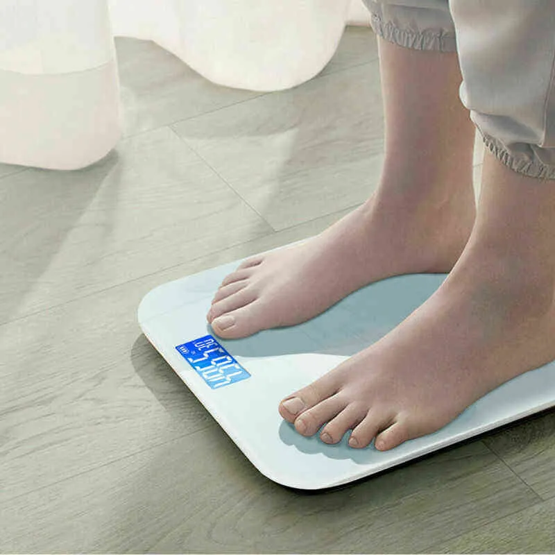 Escamas de Bluetooth USB Escala de baño de peso corporal Smart LCD Escala de pantalla de peso corporal Body Gasta Misa Músculo MIS 180 kg H129635960