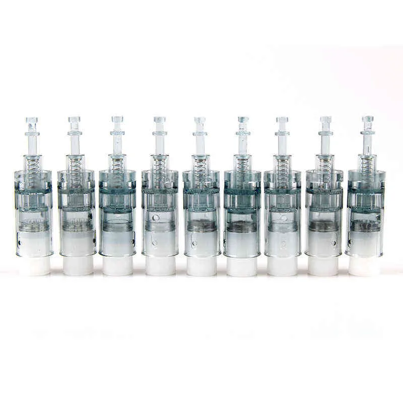 10/30 / 50 stks Bajonet Cartridge Vervanging voor Dr.Pen M8 Micro Naald 16 Pin / 11 Pin Skin Needling Tip Derma Stempel 211229