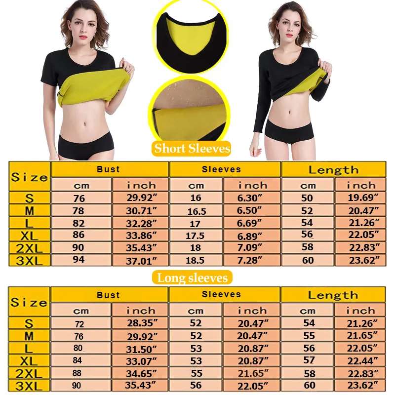 Vita Trainer Sudore Body Shaper Allenamento Hot Sauna Top Camicia dimagrante Neoprene Body Arm Addominale Trainer Perdita di peso LJ201209