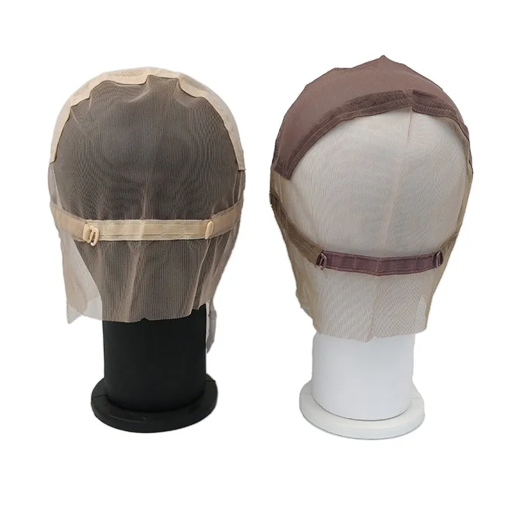 Casquette de perruque en dentelle suisse transparente complète pour fabriquer des perruques en dentelle complètes avec une sangle réglable personnalisée votre propre style Hair1067601