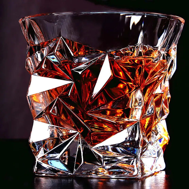 Big Whisky Bicchiere da vino Bicchieri di cristallo al piombo Bicchiere da birra ad alta capacità Bar el Drinkware Marca Vaso Copos Y200107272O