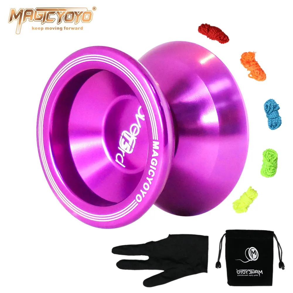 Magicyoyo t5 sem resposta ioyo profissional yo yo alumínio liga 1a 3a 5a ioi-yo engraçado crianças brinquedos 201214