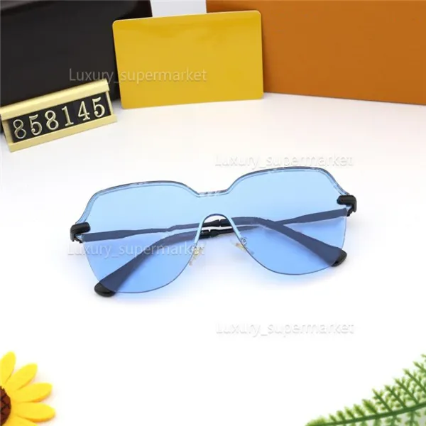 Projektant mody okulary przeciwsłoneczne klasyczne okulary gogle na plaży okulary przeciwsłoneczne plażowe dla mężczyzny kobieta 10 kolor opcjonalnie AAA7262J