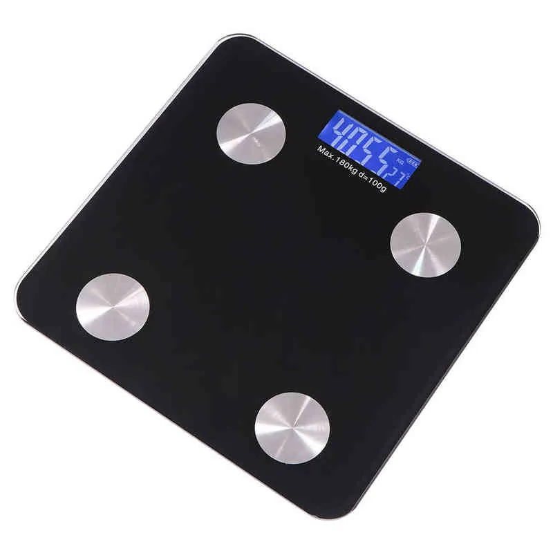 Original Smart Body Fat Composition Scale 2 Bluetooth 5.0 Balansprov 13 Body Datum BMI Hälsovikt Skala LED-display H1229