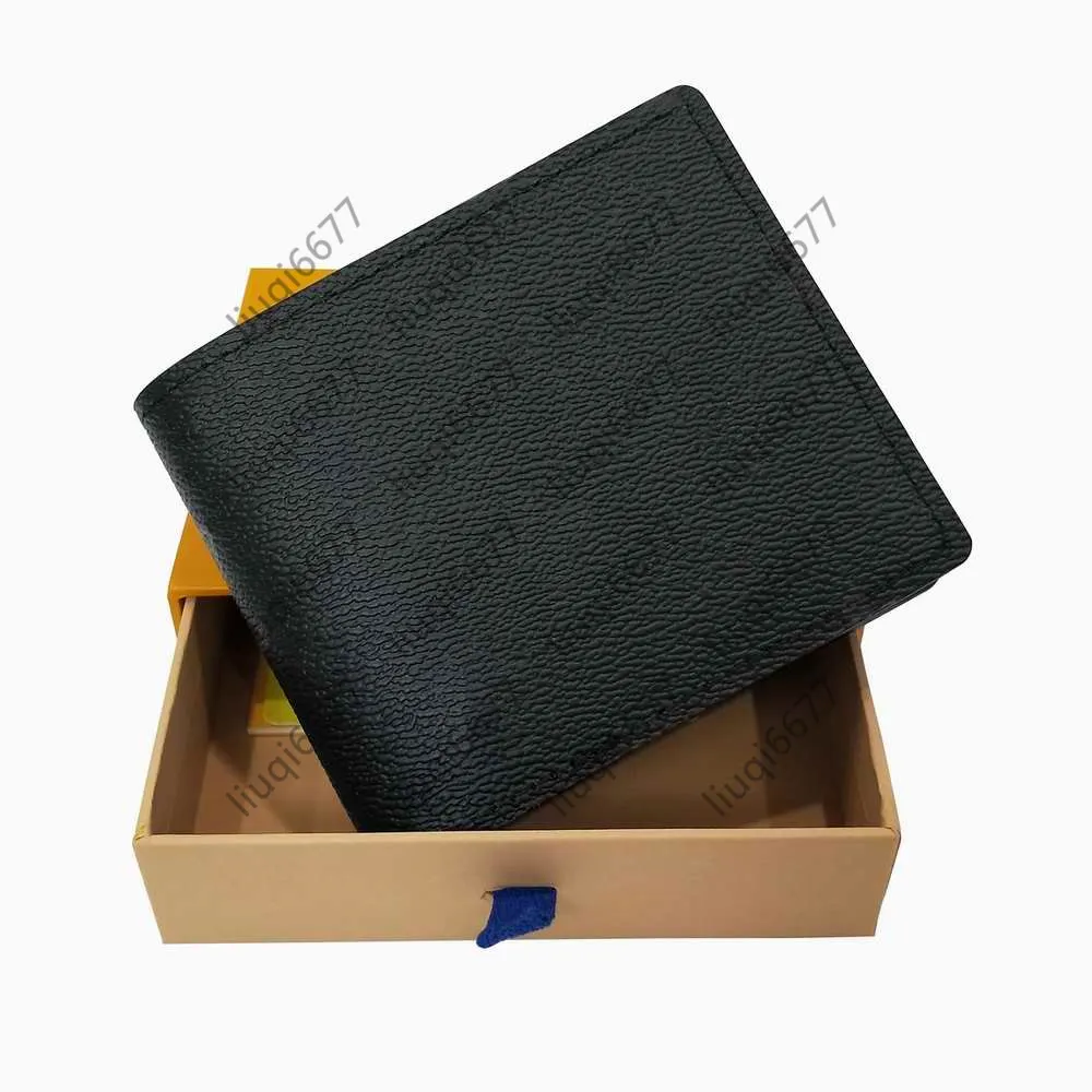 Luxury Genuine Leather Wallets Fashion Designer Wallets Retro Handbag For Men Classic Card Holders Coin Purse Famous Clutch Case H246f