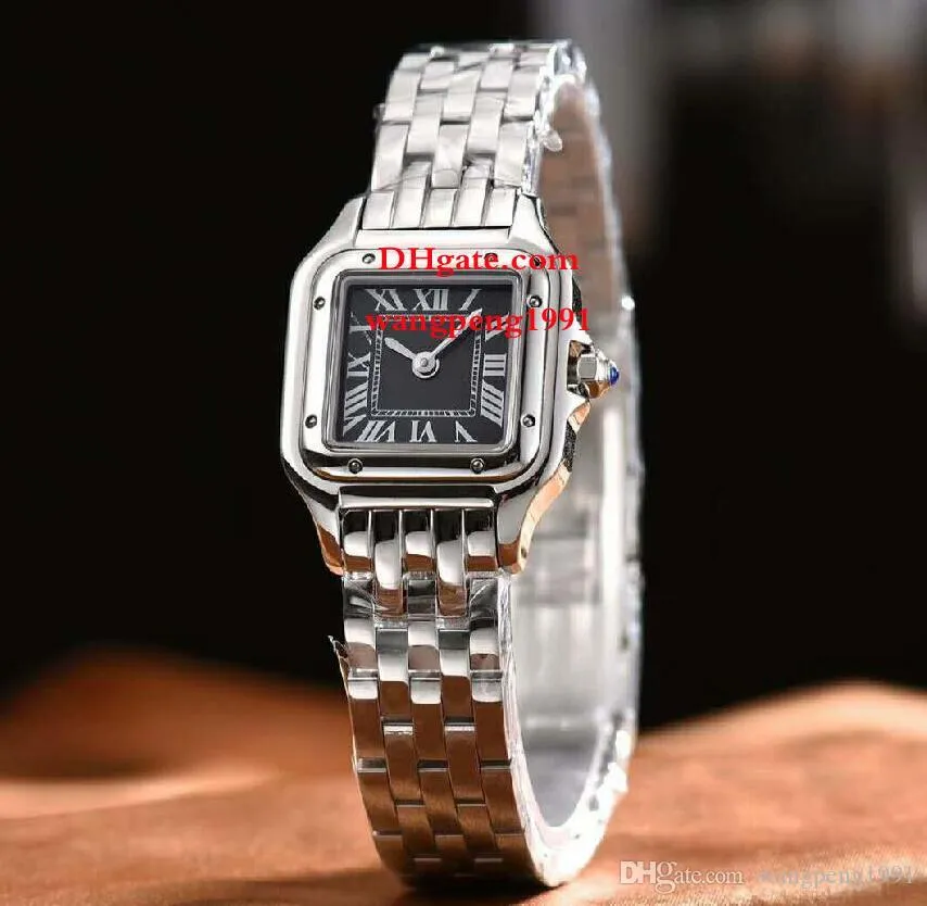 4 couleurs dames montres 22MM cadran blanc VK Quartz bracelet en acier inoxydable chronographe montre femme montres-bracelets 250W
