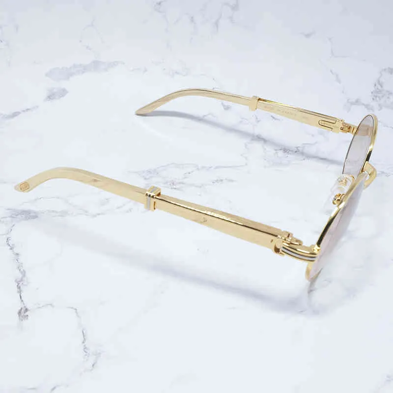 Tasarımcı Güneş Gözlüğü% 10 İndirim Lüks Tasarımcı Yeni Erkek ve Kadın Güneş Gözlüğü% 20 İndir Paslanmaz Çelik Erkekler Vintage Gölgeler Gözlük Dolgu Reçete Gözlükleri