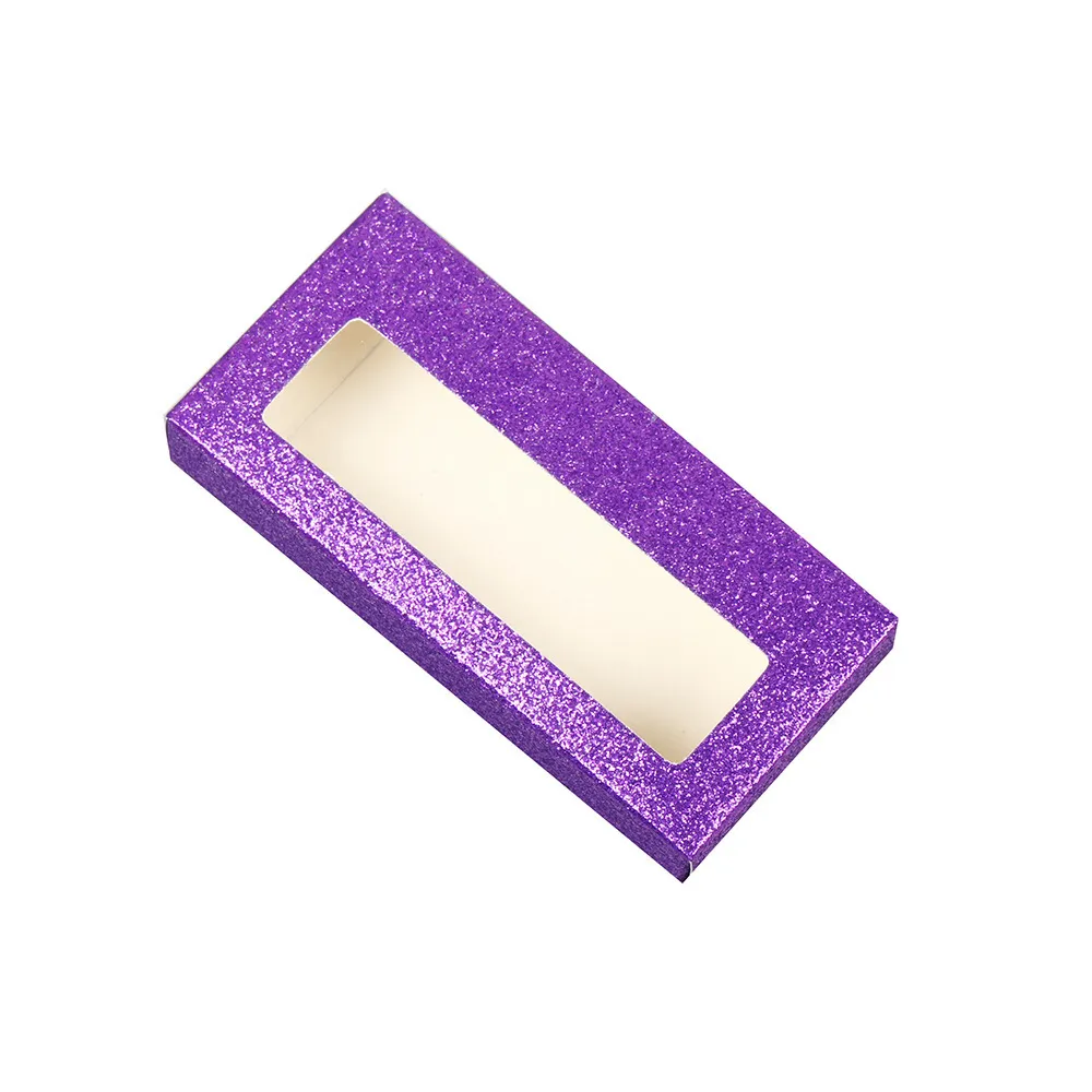 3Dミンクまつげレーザーパッケージボックス自然なまつげ長方形パッケージボックスツールクリエイティブなまつげキラキラケース10スティール