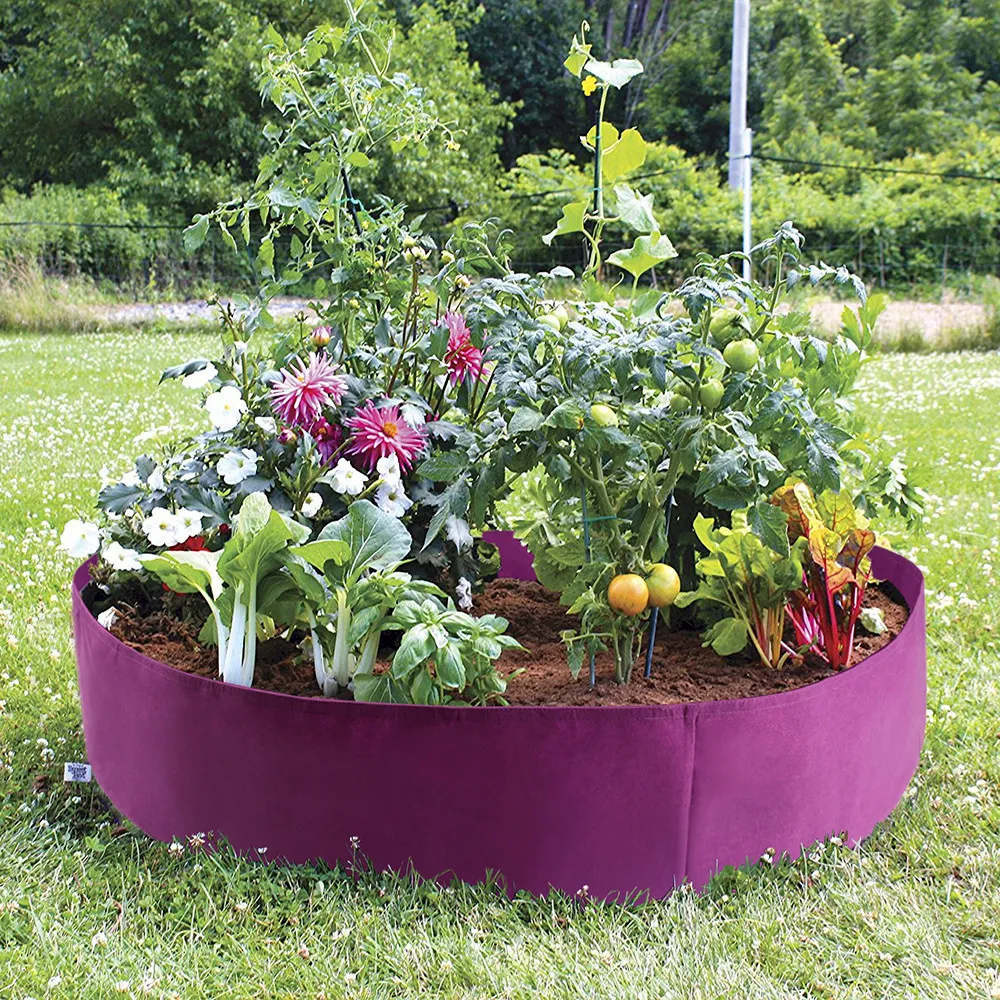 Hochwertiges Gartenbett, 50-Liter-Rundum-Pflanzenbehälter, großer Blumentopf, Blumentopf für Pflanzen, Blumentopf, Y200723