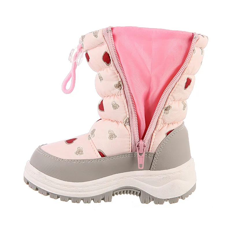 Stivali Cute Eagle Winter Girl's Antiscivolo Neve Bambini Alpinismo Sci Caldo Feltro Scuola Attività all'aperto Eur Taglia 22-33 221007