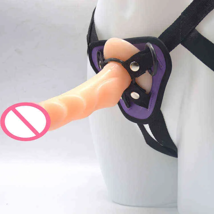 NXY Dildos Wear Artificial Penis Fun Masturbation Device Solid Backyard Anal Dilator Alternative Toy Adult Products 0221