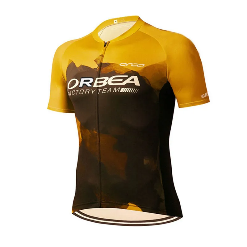 2022 ORBEA Team Cycling Jersey Uomo Estate Traspirante Mountain bike Camicia Maniche corte Ciclo Tops Abbigliamento da corsa Outdoor Bicycle1957