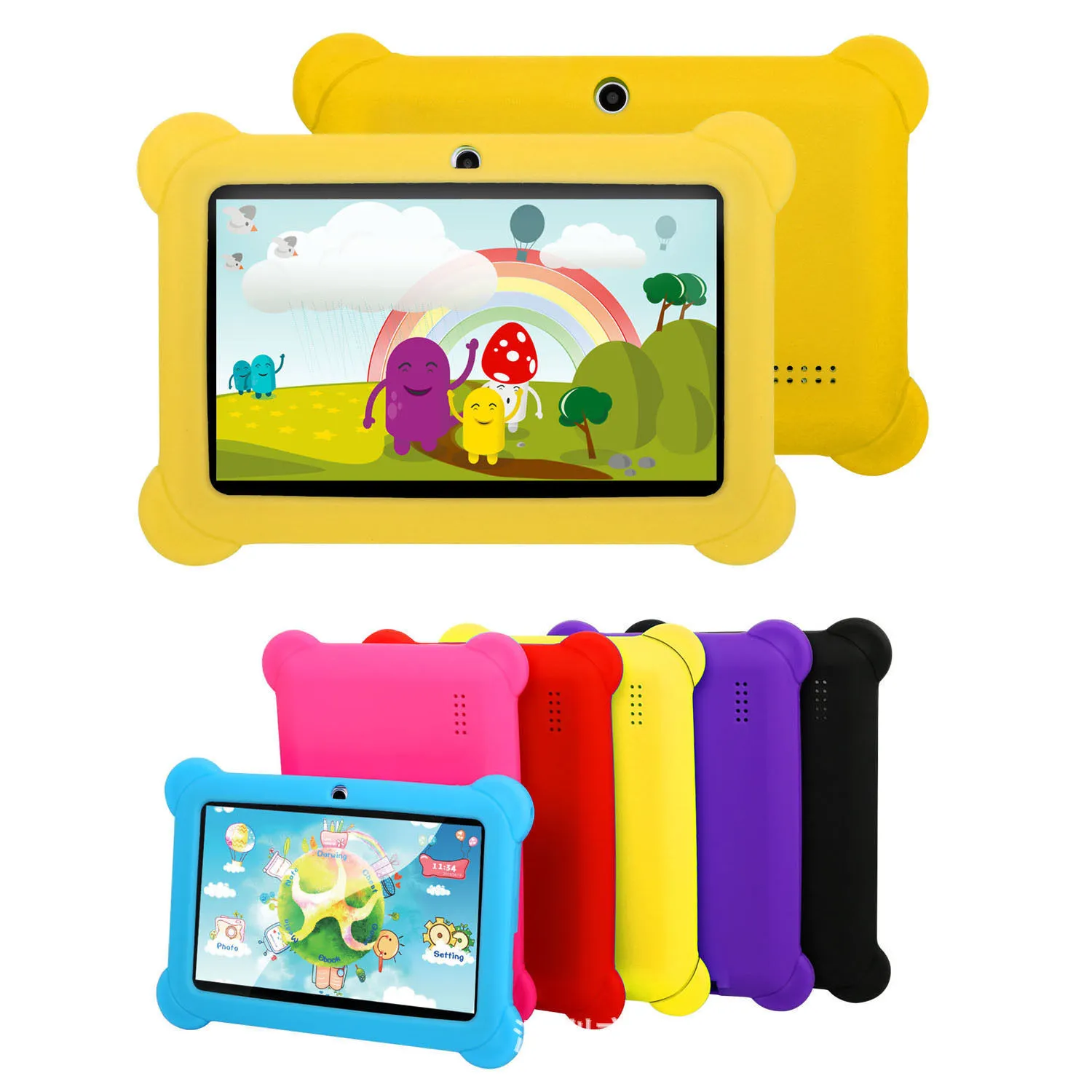 Nuovo in 2027 pollici Tablet Q88 Unified versione 6.0 1 8 Nuova tavoletta bambini Consegna e-commerce transfrontaliera