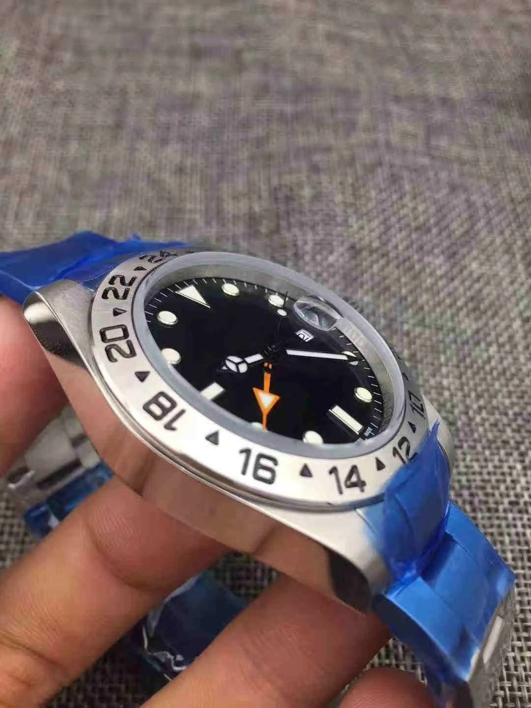 디자이너 남자 고급 자동 시계, 40mm, 스포츠 시계, 316 Fine Steel Strap, 크리스마스 선물