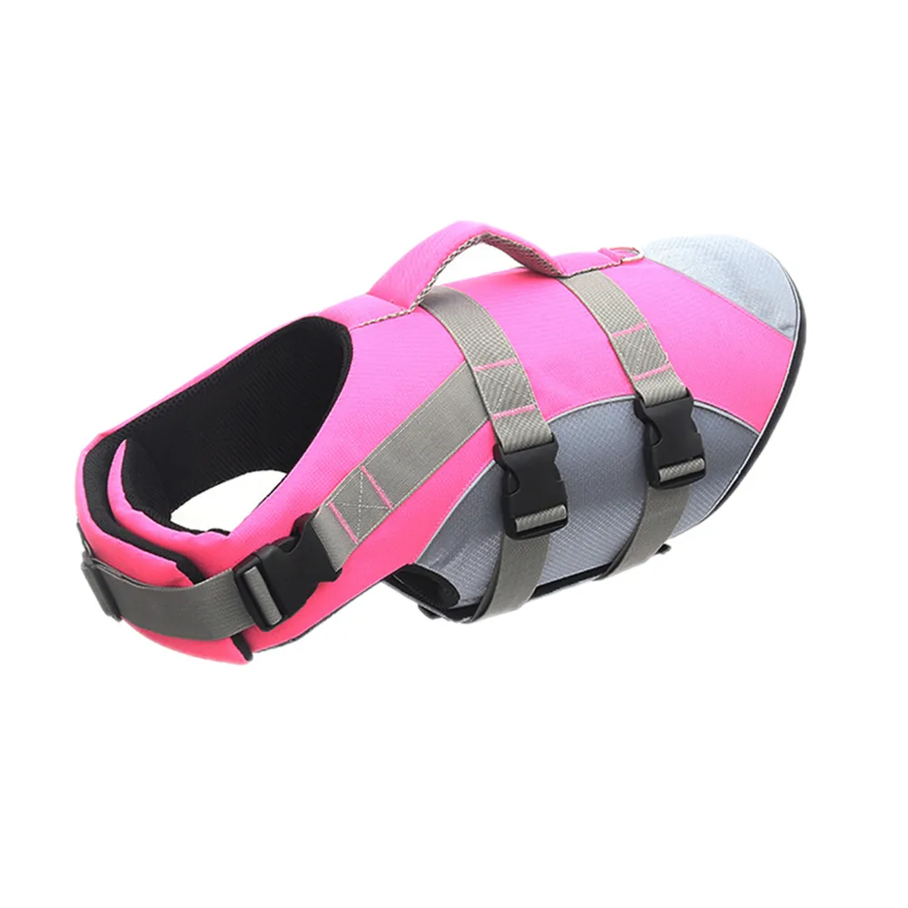 Adjustable Pet Dog Swimming Life Jacket Buoyancy Aid Float Vest saver Dogs Pets Clothes #15 Y2009175509689