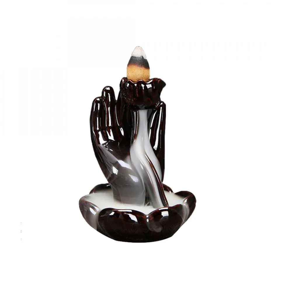 Different Styles For Choice Ceramic Backflow Incense Burner Waterfall Incense Holder Censer Use In Home Office Teahouse6988124