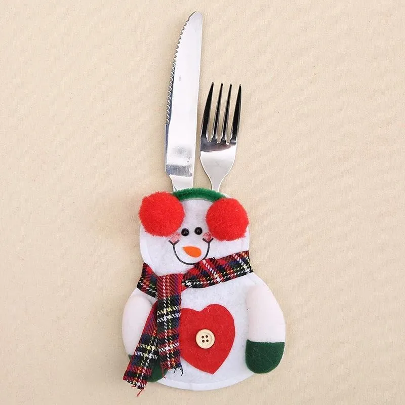 Rok Wesołych Świąt Nóż Fork Set Fet Spódniczka Pants Navidad Natal Jading Decorations for Home Xmas Y201020