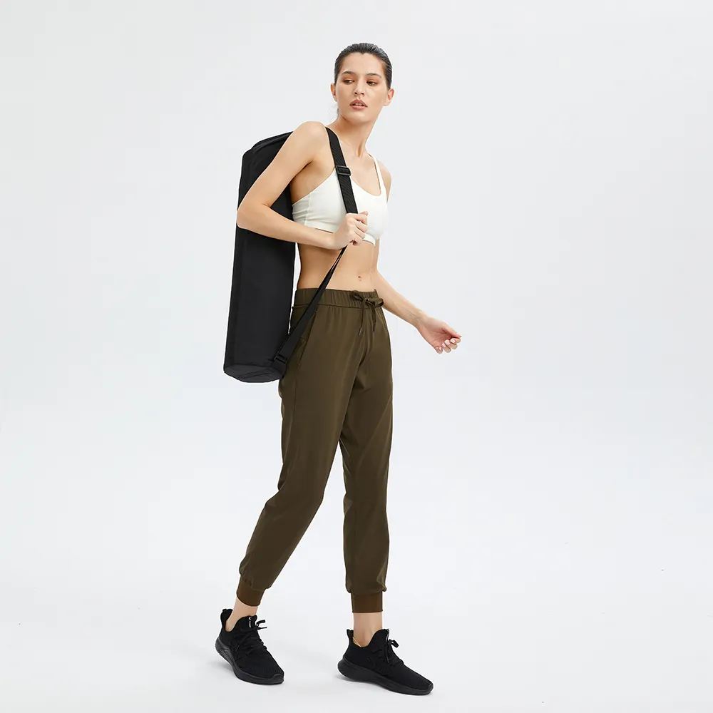 Pantalones de yoga de cintura alta, pantalones deportivos para mujer, pantalones de secado rápido, ropa deportiva con cordón para mujer, deportes de gimnasio para mujer, mallas deportivas holgadas informales para correr, top