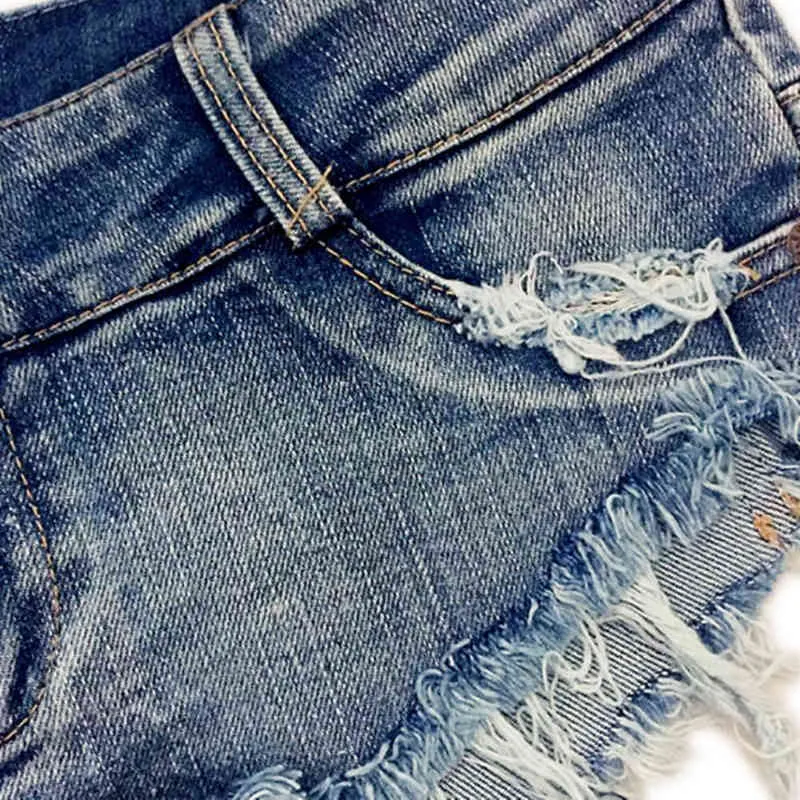 Mulheres denim jeans shorts menina baixa cintura praia quente shorts yf049- # 887 y220311