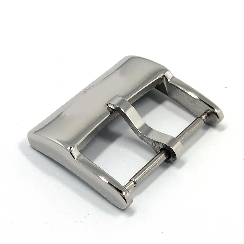 Holesae Top Quality Watch Buckle For Fit 20mm Breitling Pin Clasp för Breitling Silver Rostfri Steel Watch Buckle Clasp273y