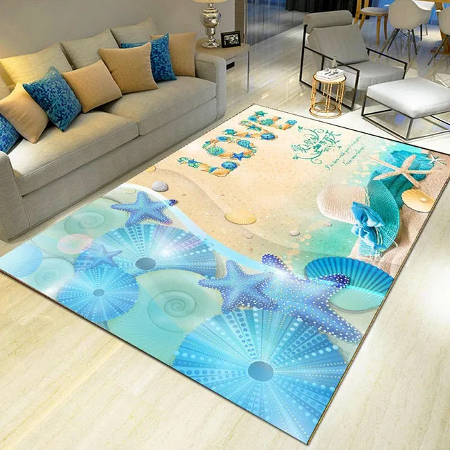 3D Flower Carpets Hallway mat Doormat Bedroom Rectangle Floral rug Living Room Classic Ocean Rugs Kids Kitchen Stairs Carpet Anti-264Z