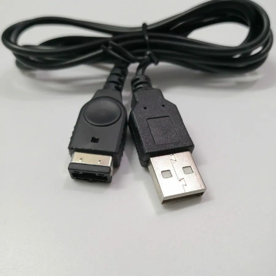 1.2M Black USB зарядное устройство зарядное устройство кабельный шнур свинца для GBA Gameboy Advance SP DS NDS