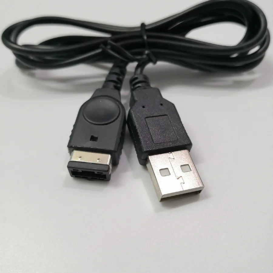 1,2M preto carregador USB carregador cabo cabo cabo para gba gameboy advance sp ds nds