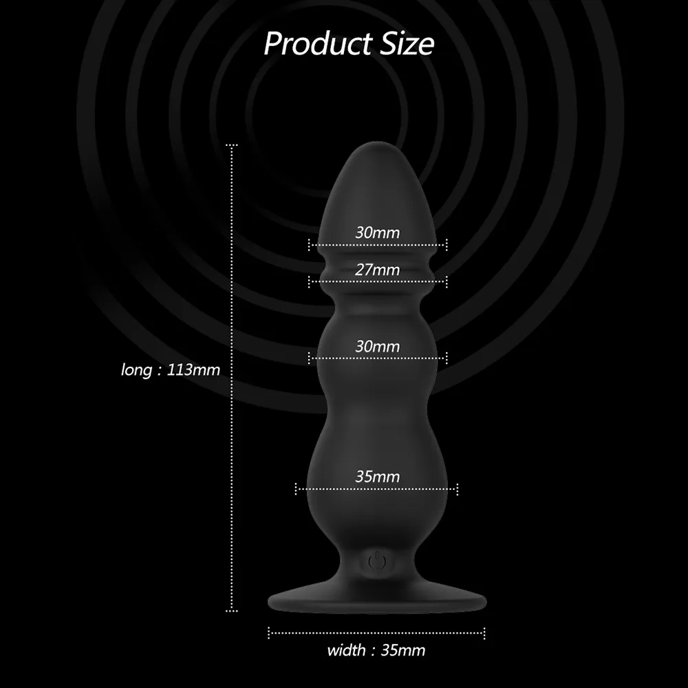 Wireless Remote Dildo Vibrator For Men Prostate Massager Anal Plug Male Masturbator for Man Anus G Spot Vibrator Adult Sex Toys (15)