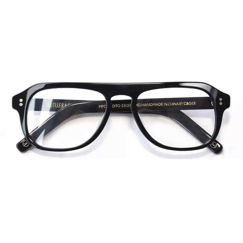 Kingsman lunettes Vintage montures optiques noir rétro acétate lunettes de Prescription acétate bleu lunettes cadre pour hommes lunettes 2882