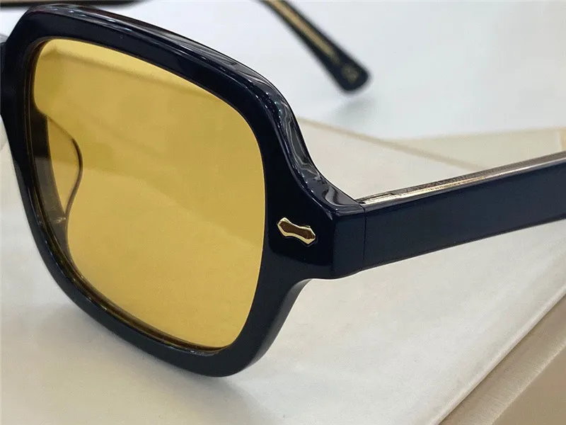 Neue Modedesign-Sonnenbrille 0072S, klassischer kleiner quadratischer Rahmen, beliebter und großzügiger Stil, hochwertiges UV-400-Linsenschutzglas288B