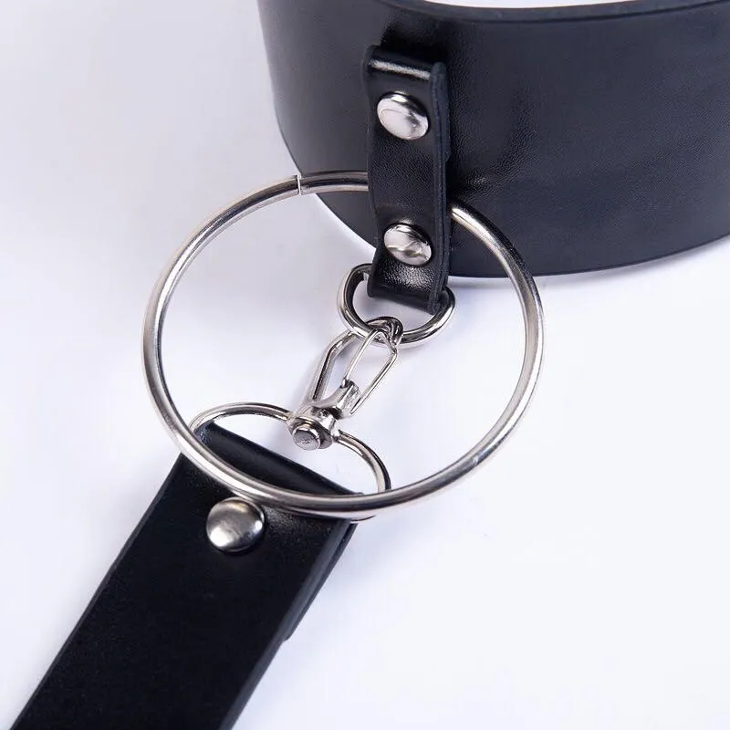 Ceintures gothiques femmes vintage harnais en cuir robe noire ceinture réglable punk corps bondage ceinture cage jupe fétiche bretelles293S