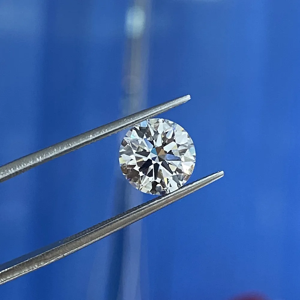 NGIC Certyfikat Labornowany syntetyczny luźny kamień szlachetny idealny dobre jakość doskonałe cięcie d vs1 0 52 Carat CVD HPHT Diamond na pierścień B122748