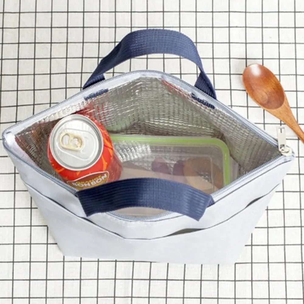 Nuova borsa da pranzo Oxford impermeabile Borsa da picnic ispessita Borsa da donna bambini Comoda scatola da pranzo Tote Borse alimenti C0125