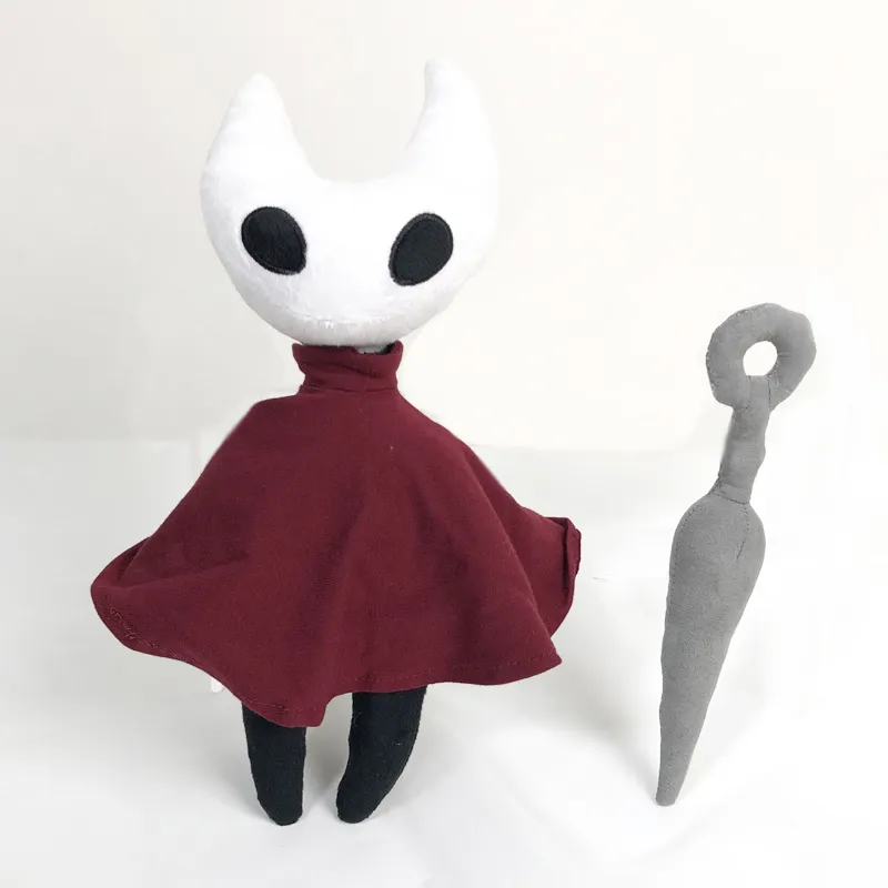 Gioco Hollow Knight Peluche Figura Fantasma Animali di peluche Bambola Giocattoli bambini bambini Regalo di compleanno LJ2011261552241